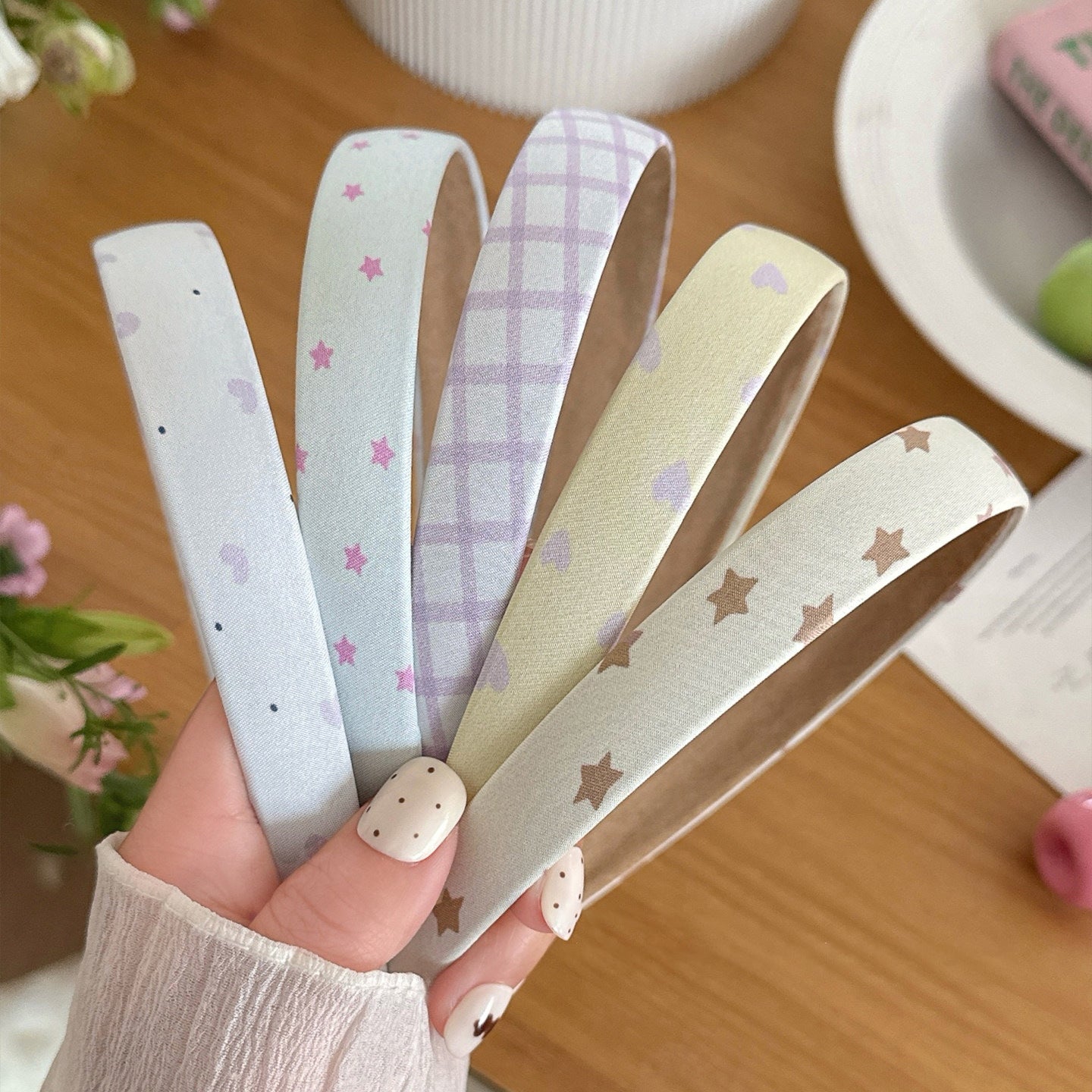 星星愛心髮箍－商品主圖｜https://igowo.tw/