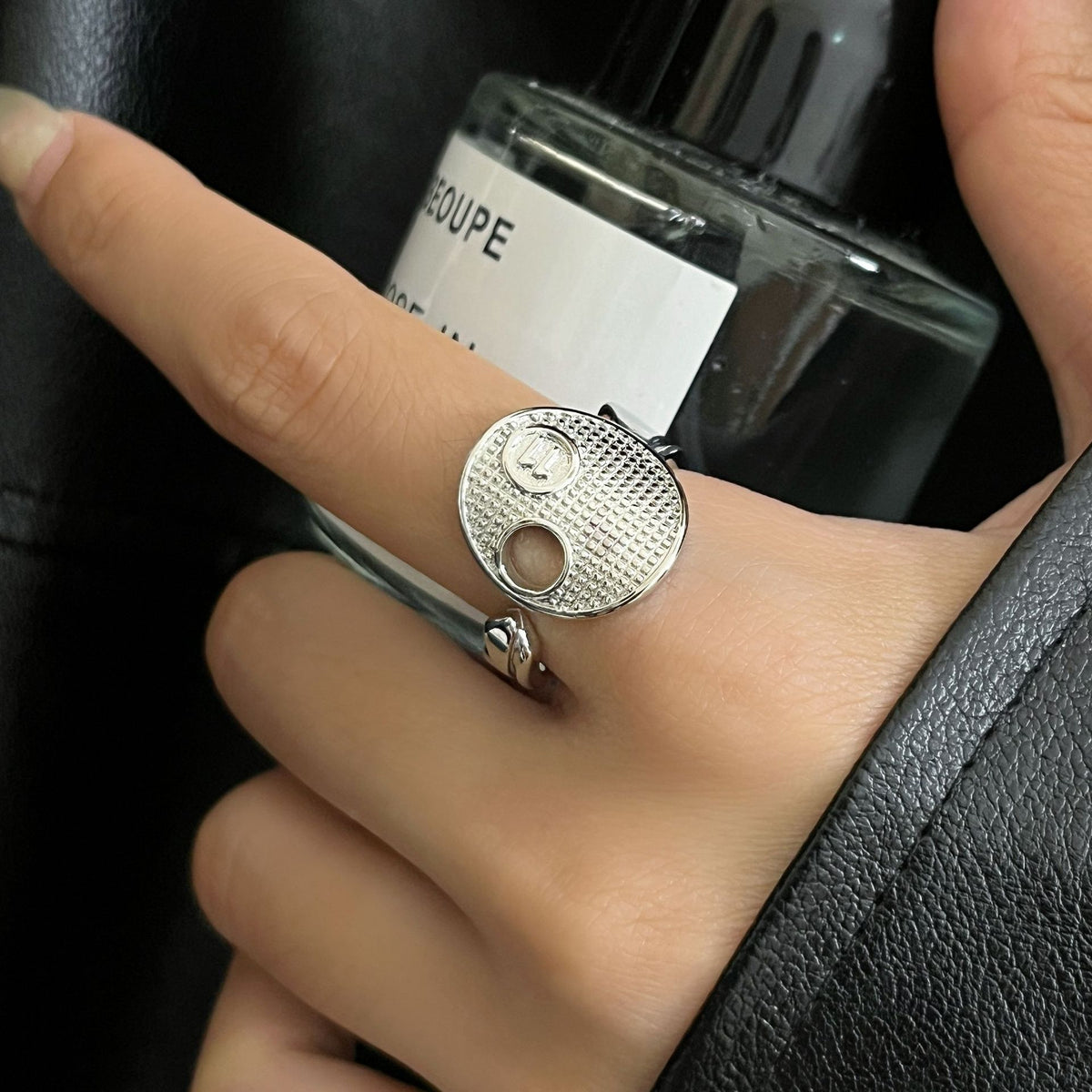 S925可調式復古戒指