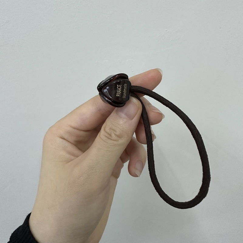 花朵復古髮圈