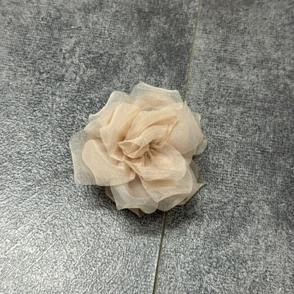 網紗花朵鯊魚夾