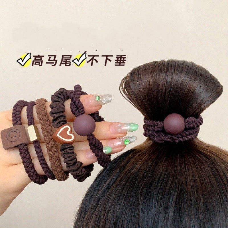 愛心簡約髮圈－商品主圖｜https://igowo.tw/