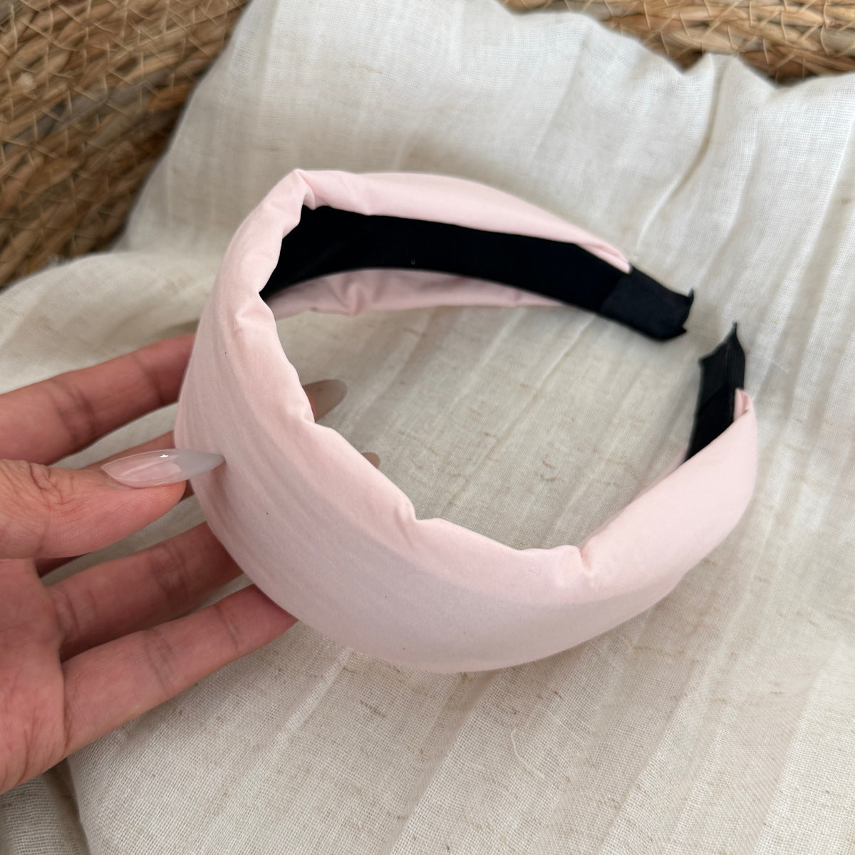 寬版簡約髮箍