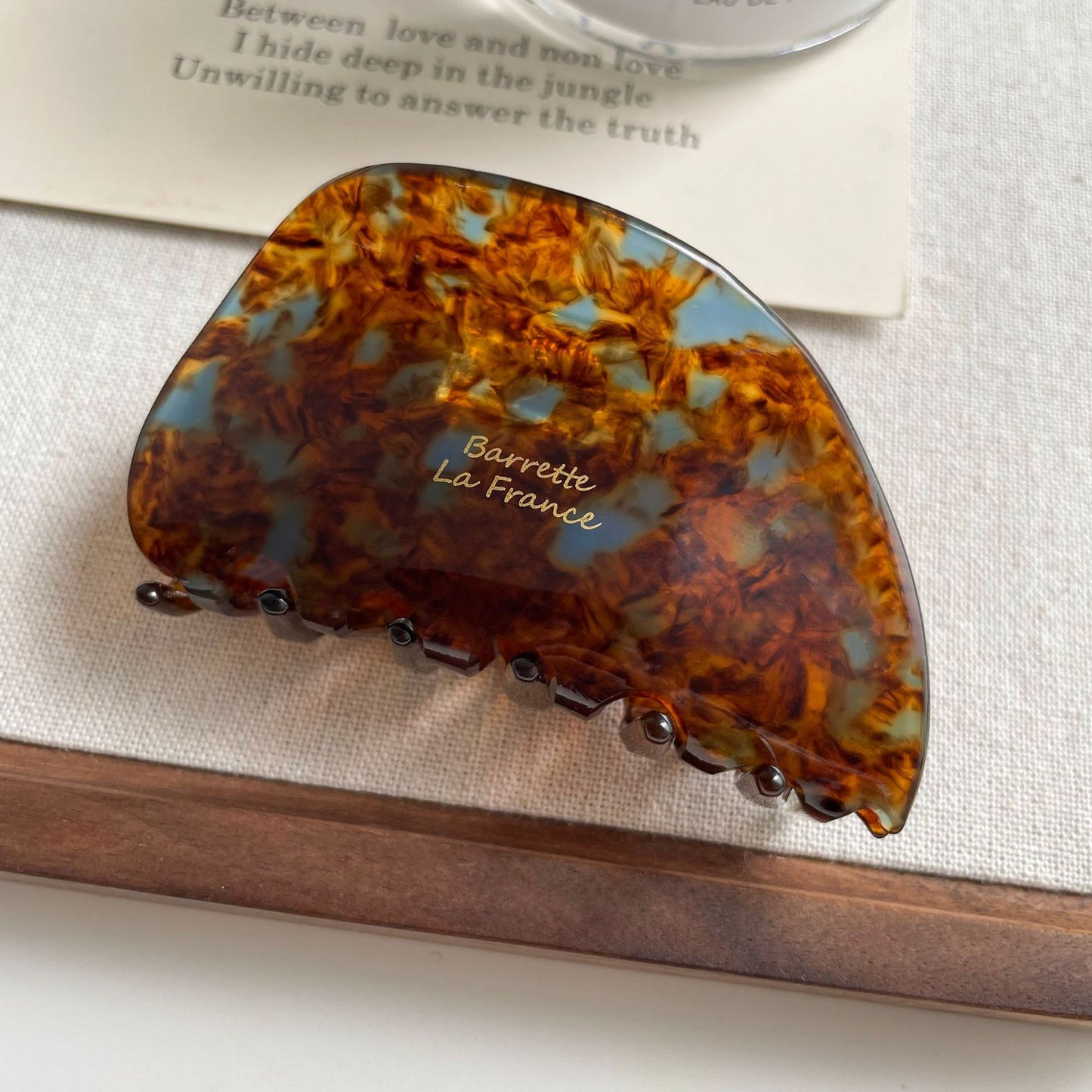 醋酸板材復古鯊魚夾