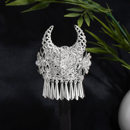 珍珠花朵流蘇鏤空飾品－/蝴蝶，吊墜隨機款細節｜https://igowo.tw/