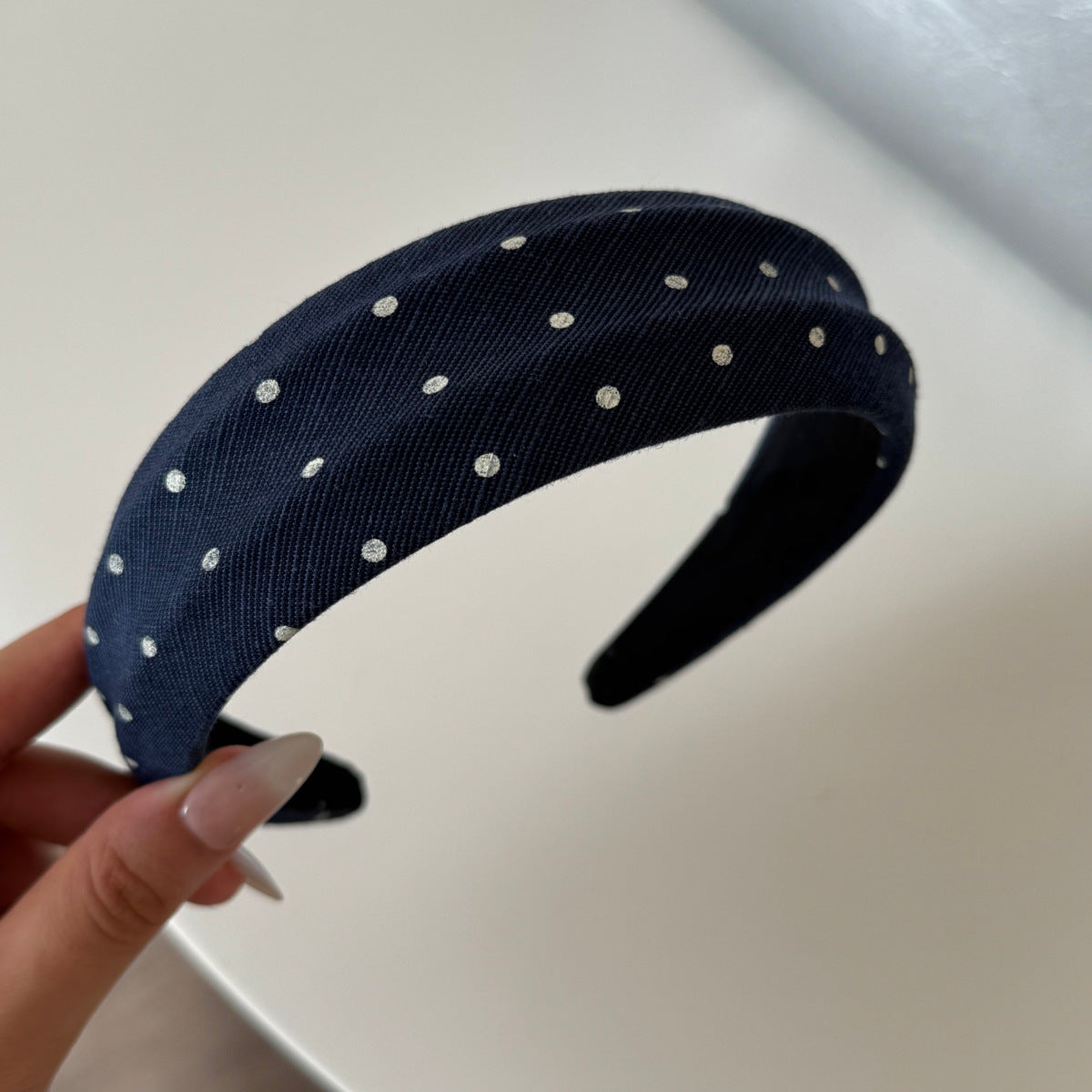 波點簡約髮箍