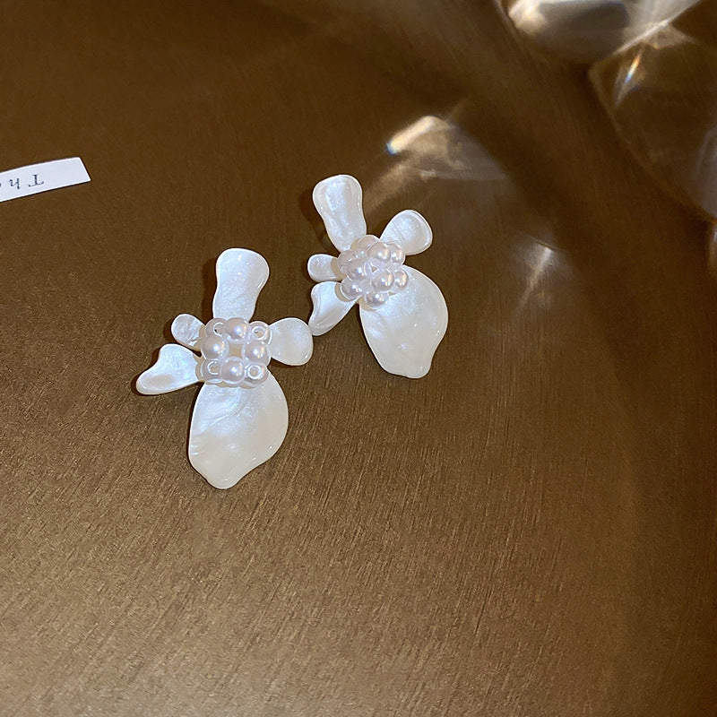 繽紛花朵誇張耳環－細節特寫38｜https://igowo.tw/