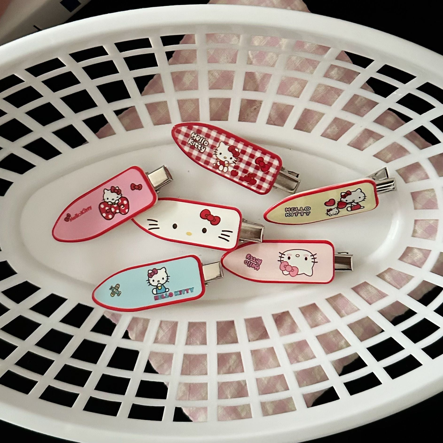 繽紛貓咪卡通髮夾－商品主圖｜https://igowo.tw/