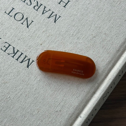 醋酸板材橢圓簡約髮夾