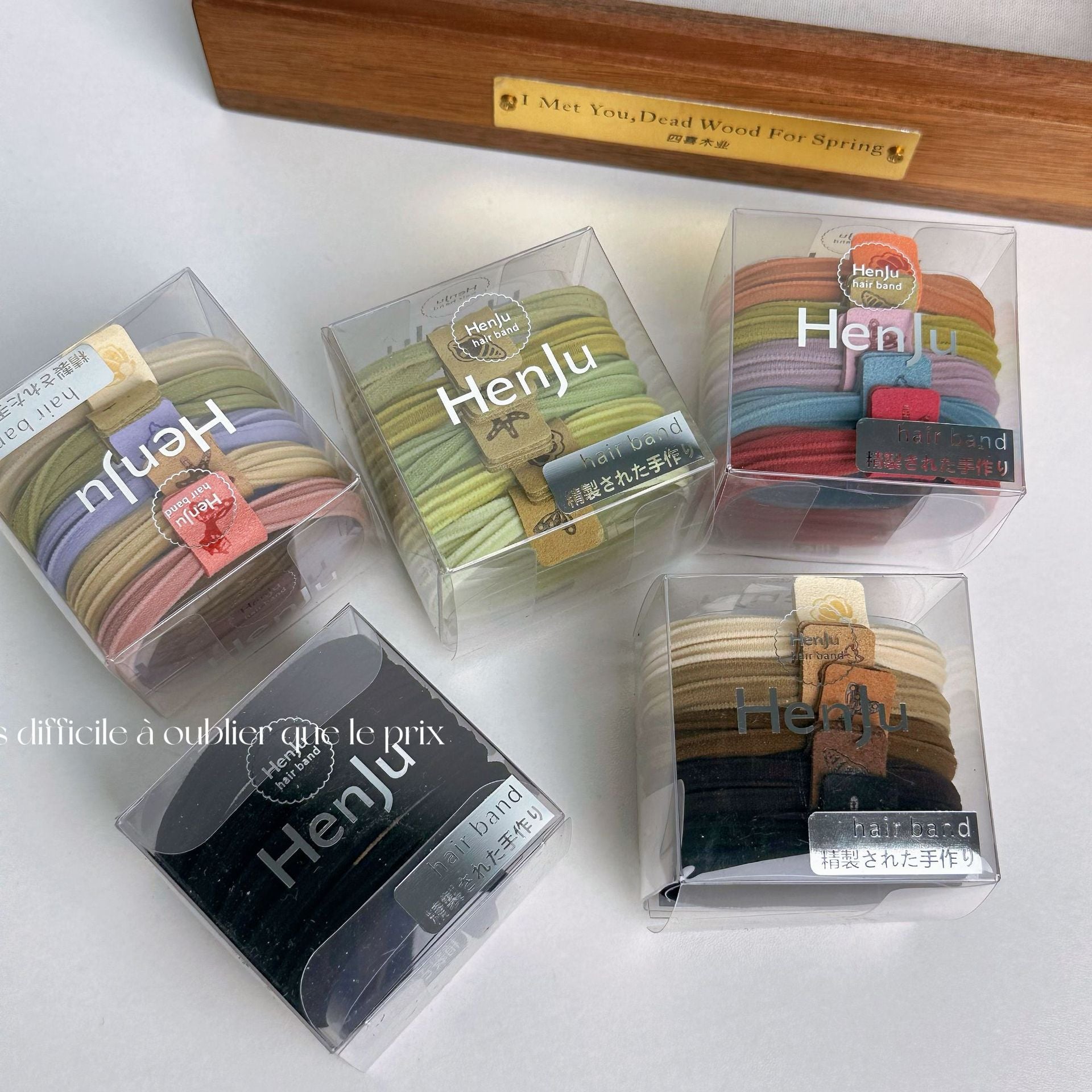 彈力繩簡約髮圈－商品主圖｜https://igowo.tw/