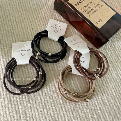 金屬簡約髮圈－商品主圖｜https://igowo.tw/