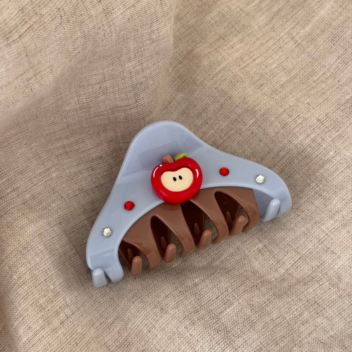鋯石簡約鯊魚夾