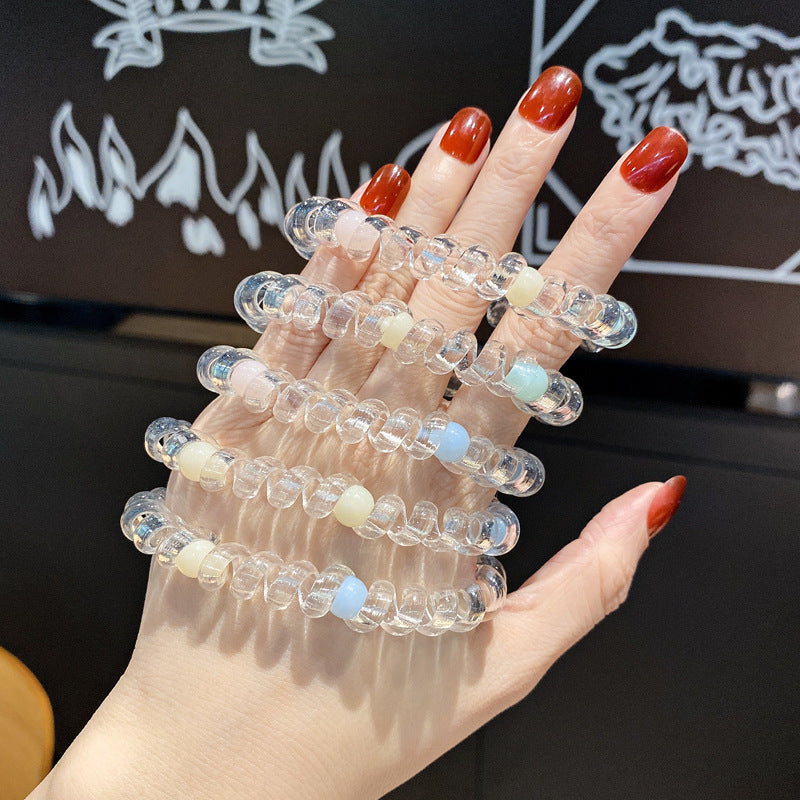 透明兩用髮圈－商品主圖｜https://igowo.tw/