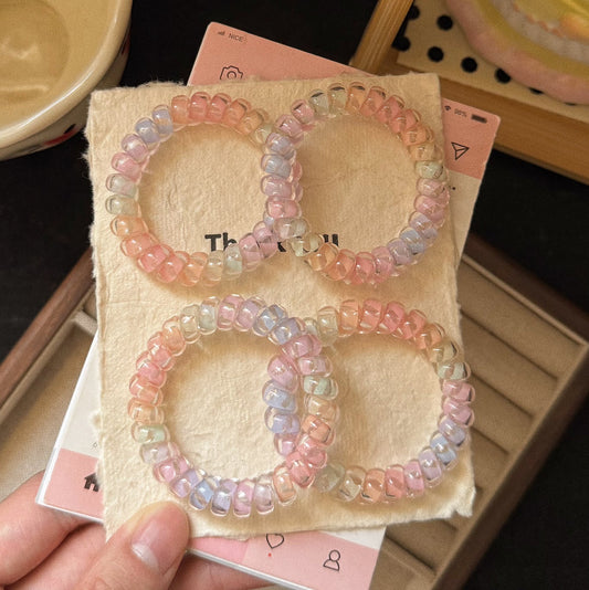 繽紛簡約髮圈－商品主圖｜https://igowo.tw/