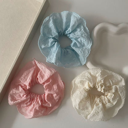 蝴蝶結大腸圈髮圈－商品主圖｜https://igowo.tw/