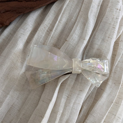 醋酸板材蝴蝶結髮夾