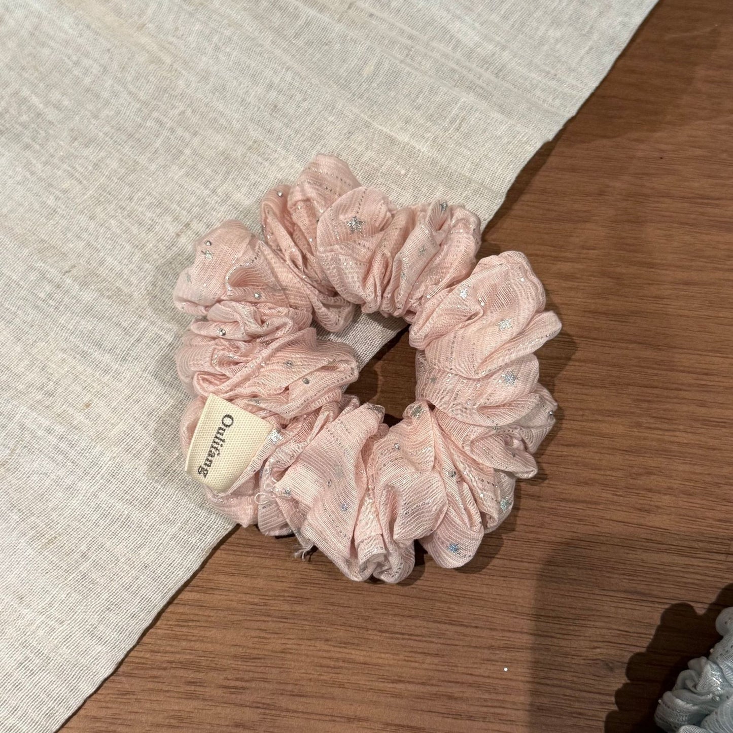 大腸圈鑲鑽髮圈