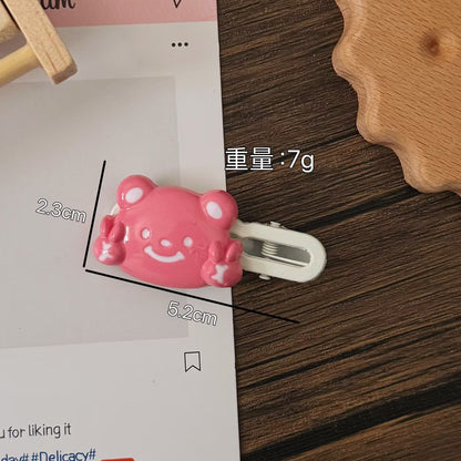 繽紛小熊髮夾