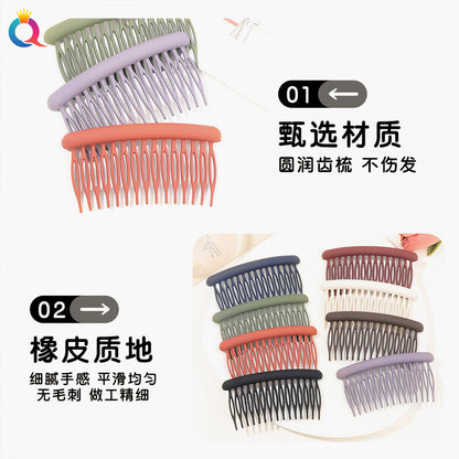 磨砂簡約髮夾－第二視角實拍｜https://igowo.tw/