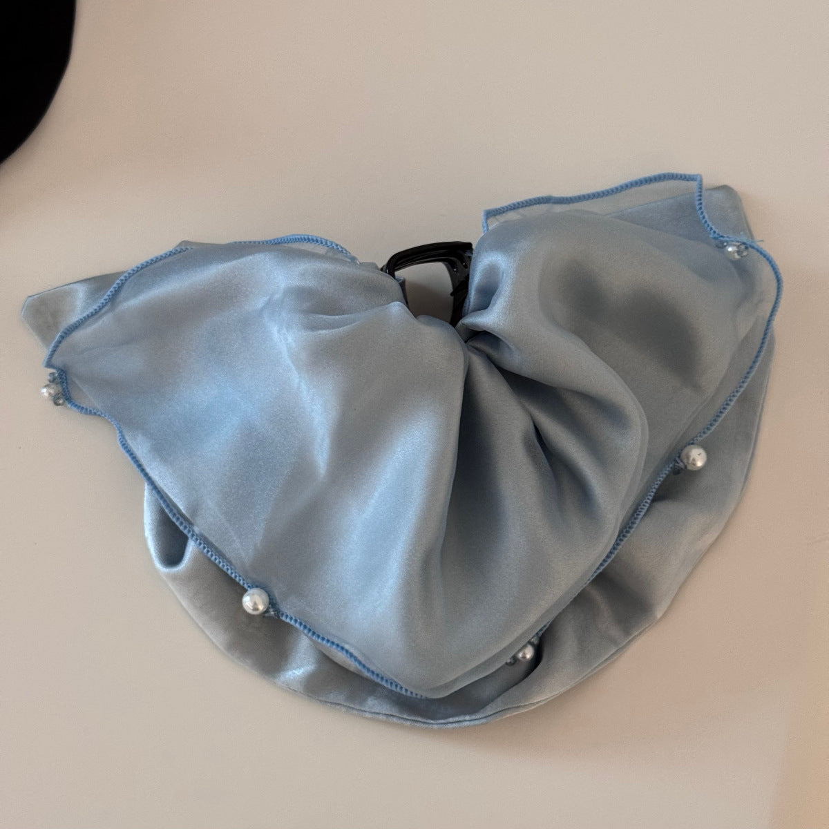 水晶珍珠纏繞髮箍