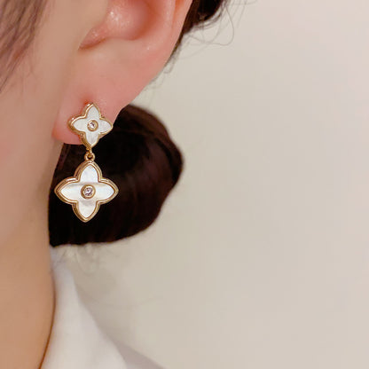 S925貝殼耳墜－商品主圖｜https://igowo.tw/
