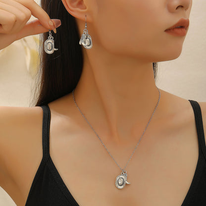 金屬復古項鍊－細節特寫8｜https://igowo.tw/