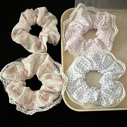 波點大腸圈髮圈－商品主圖｜https://igowo.tw/