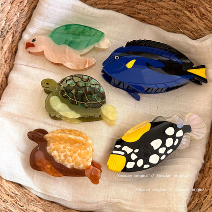 醋酸板材鯊魚夾－商品主圖｜https://igowo.tw/
