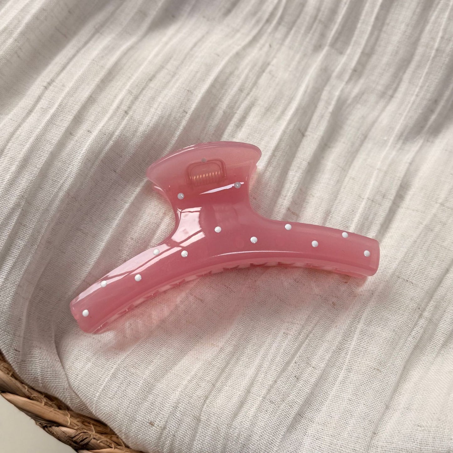 波點簡約鯊魚夾