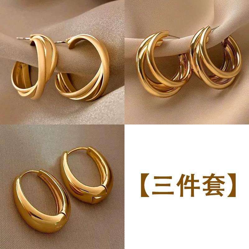 金屬復古耳釘－細節特寫41｜https://igowo.tw/