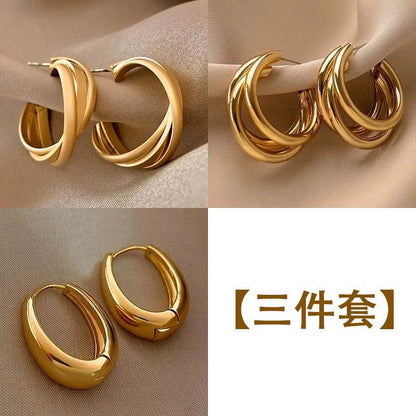 金屬復古耳釘－細節特寫41｜https://igowo.tw/