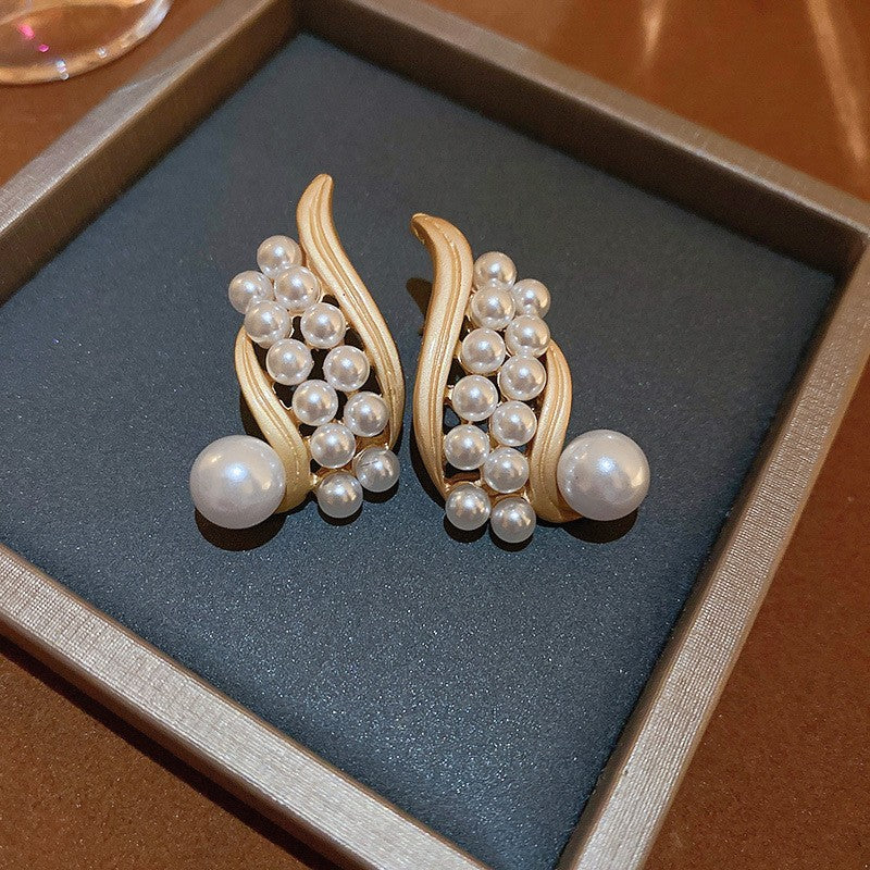 銀針中古vintage鑲鉆蛇形耳釘女小眾個性耳環輕奢高級感氣質耳飾