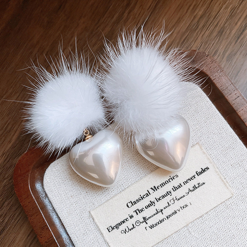 絨面銀針圓形復古耳環－細節特寫15｜https://igowo.tw/