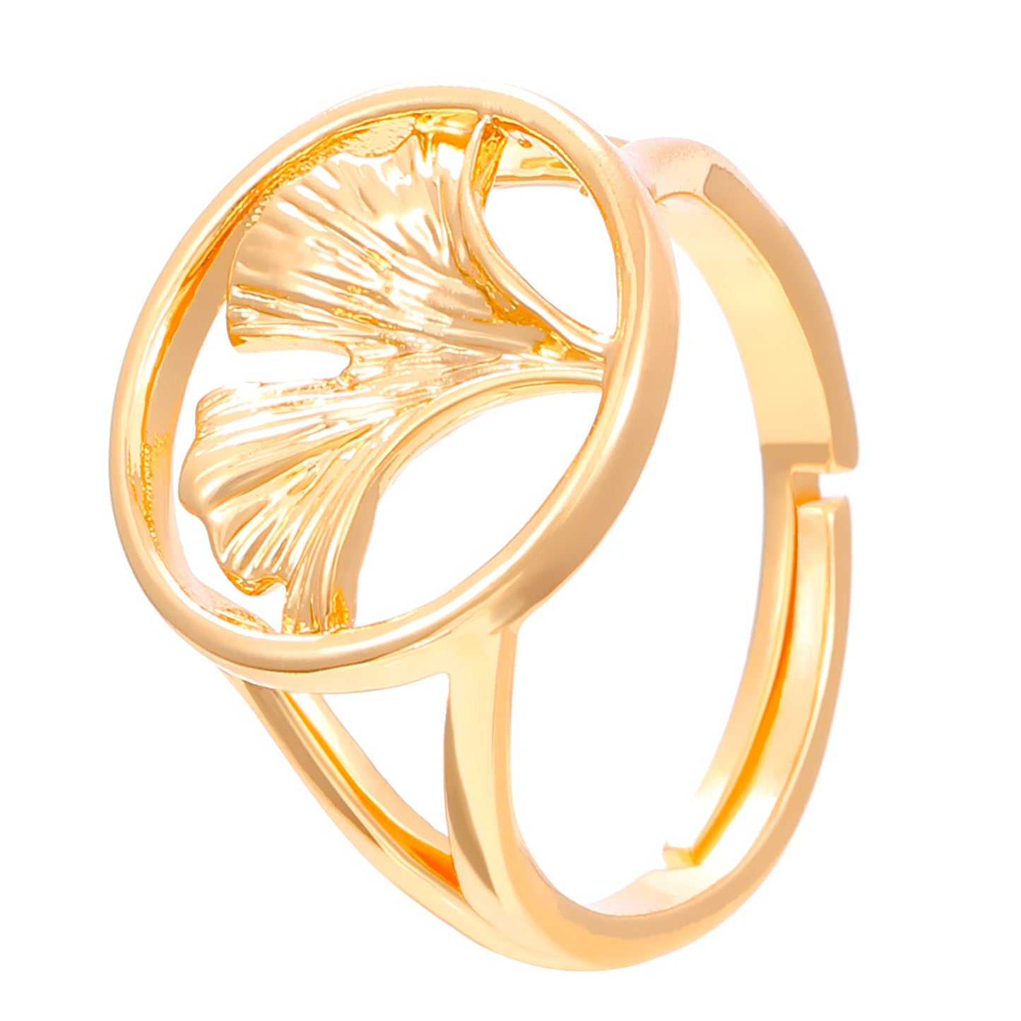 銀杏葉簡約項鍊三件組