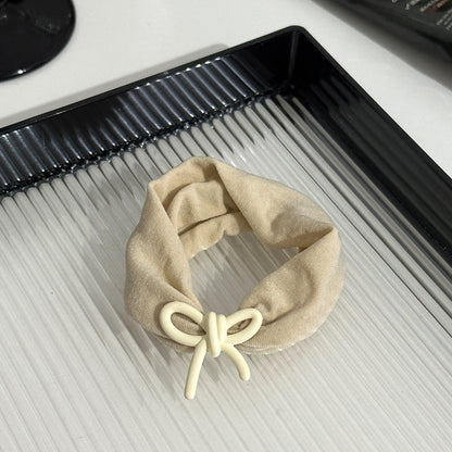 彈力繩蝴蝶結髮圈