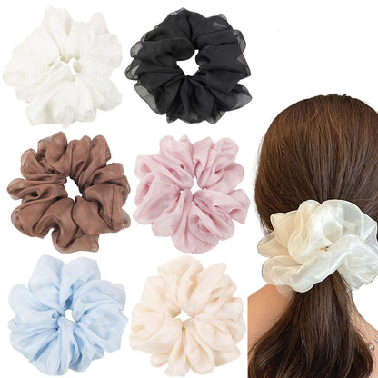 彈力繩大腸圈髮圈－商品主圖｜https://igowo.tw/