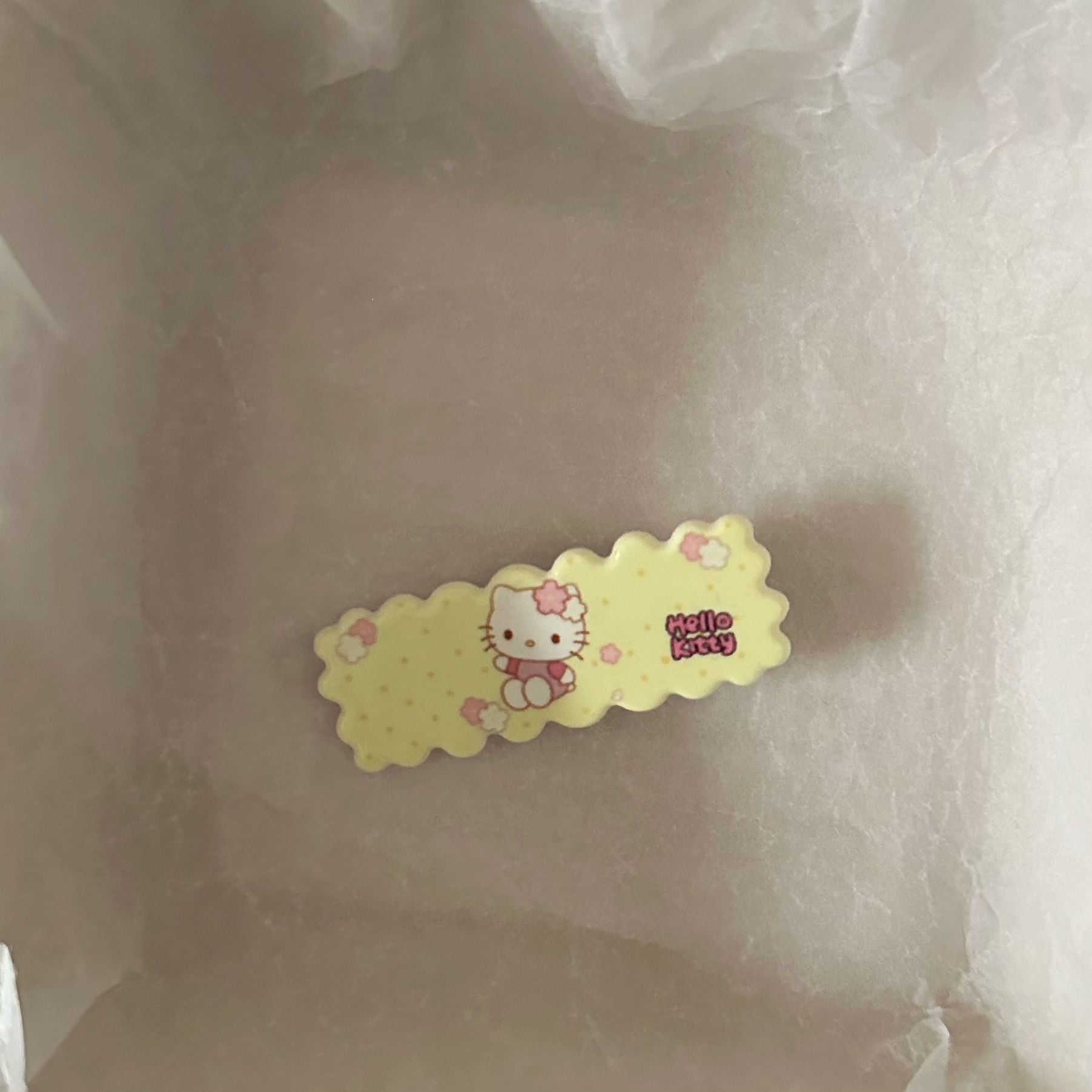 貓咪卡通髮夾－藍色貓咪長條髮夾款細節2｜https://igowo.tw/