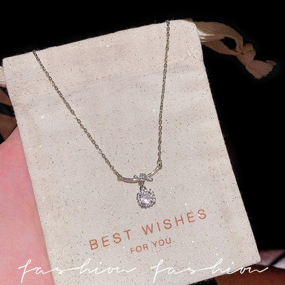 珍珠愛心墜飾項鍊－細節特寫8｜https://igowo.tw/
