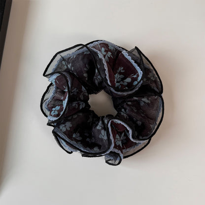 網紗大腸圈復古髮圈