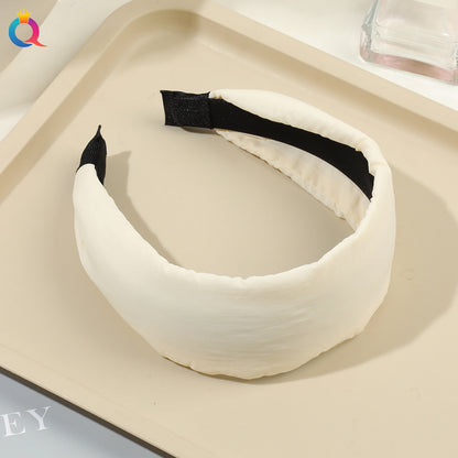 寬版簡約髮箍－細節特寫3｜https://igowo.tw/