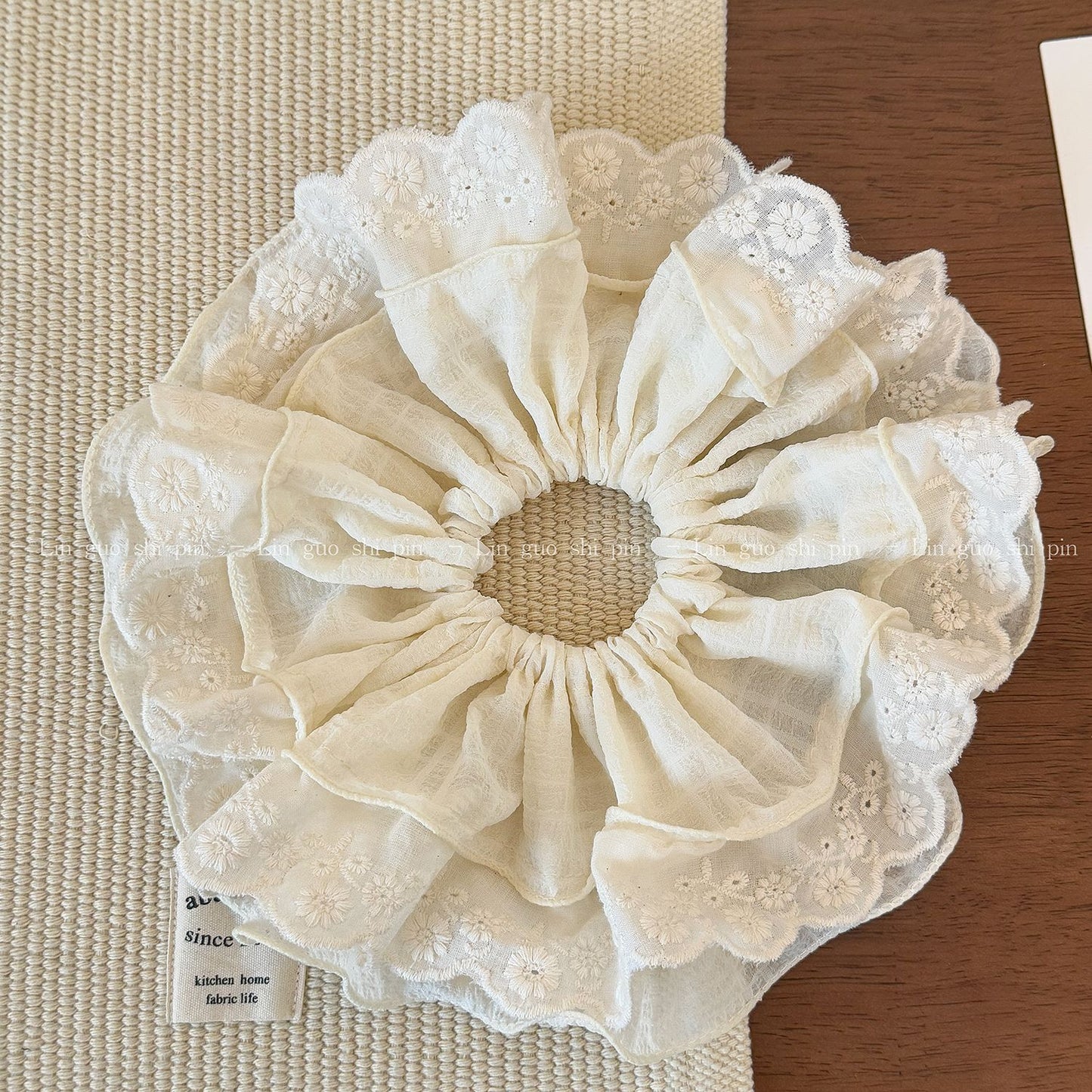 蕾絲大腸圈髮圈