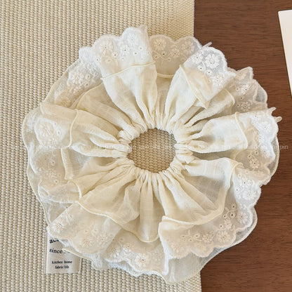 蕾絲大腸圈髮圈