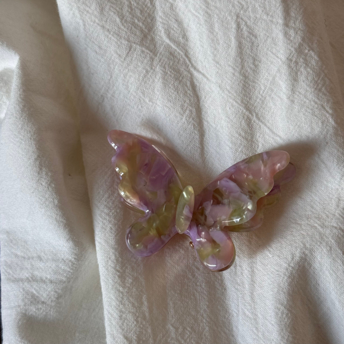 醋酸板材蝴蝶立體髮夾