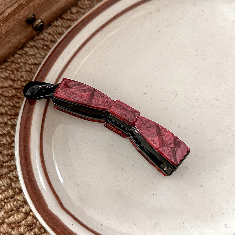 蝴蝶結簡約髮夾