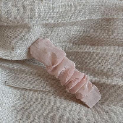 布面碎花髮夾