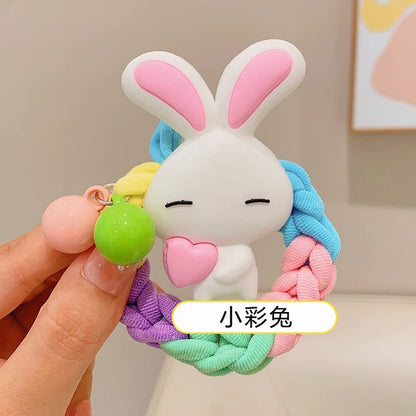 繽紛卡通編織髮圈－月亮凱蒂款細節14｜https://igowo.tw/