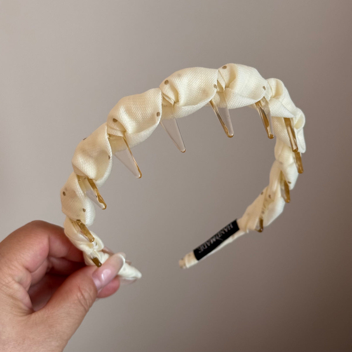 波點簡約髮箍