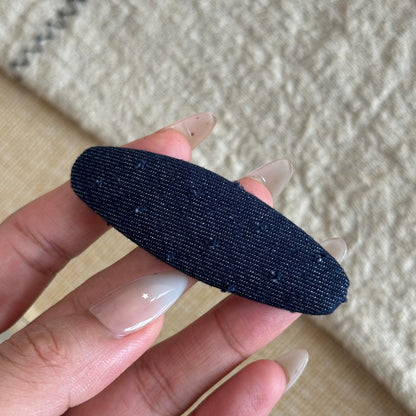 布面簡約髮夾