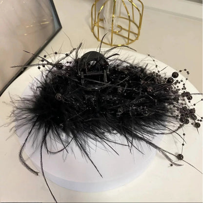 羽毛流蘇鯊魚夾