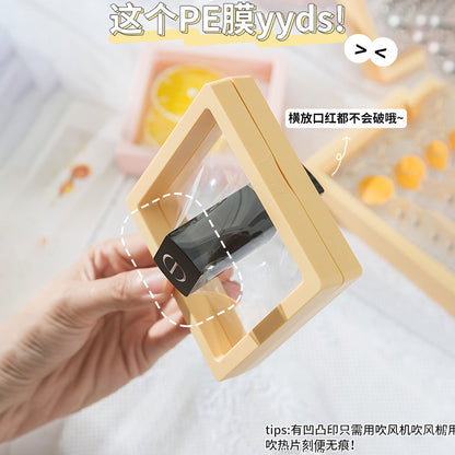 透明簡約耳釘－第二視角實拍｜https://igowo.tw/