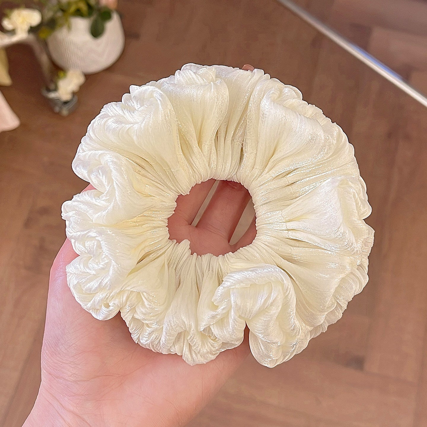 大腸圈簡約髮圈－細節特寫4｜https://igowo.tw/